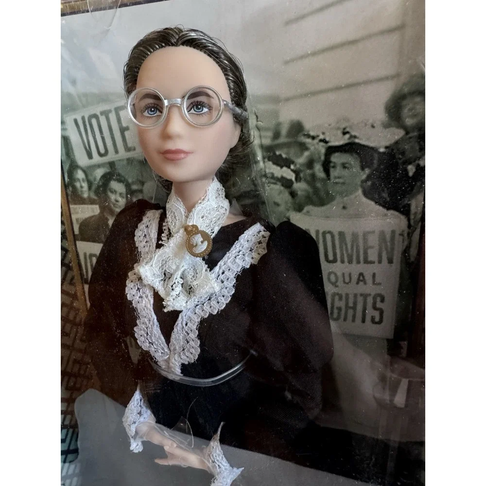 Mattel Barbie Inspiring Women Series Susan B. Anthony Doll Women's Rights Votes